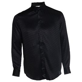Céline Celine, Camicia di seta nera a pois Nero