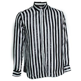 Camicia a righe bianca e nera Saint Laurent 2019 Multicolore