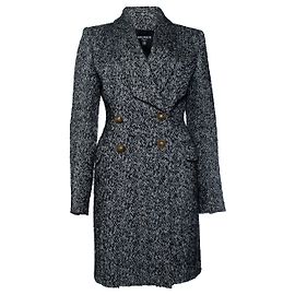 Balmain, black and white wool coat Multiple colors