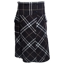 Burberry, checkered wool skirt Multiple colors