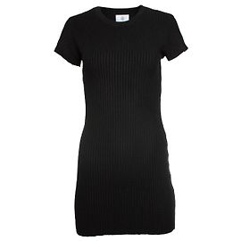 Anine Bing, Rippkleid in Schwarz Schwarz