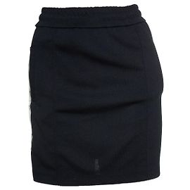 Golden Goose, Rock star side stripe skirt Blue