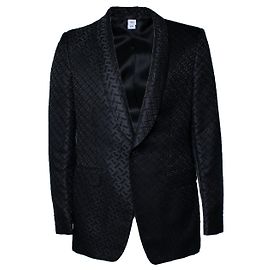 Burberry, B printed blazer in black Black