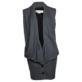 Stella Mc Cartney Stella McCartney, draped wool jacket Grey