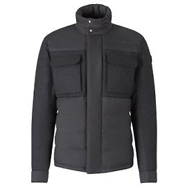 Moncler Vallanta Short Down Jacket Black