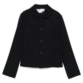 Comme Des Garcons Wool Gabardine Jacket Black