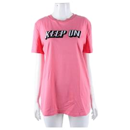 Sandro Kurzarm-Top Pink
