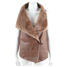 Loro Piana Weste Braun