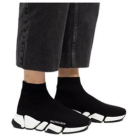 Balenciaga Tênis Speed Runner Preto