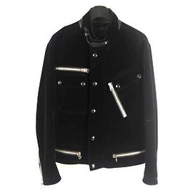 Tom Ford Samtjacke Schwarz