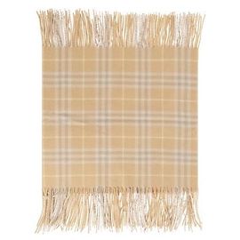 Burberry Checkered Cashmere Happy Scarf Orange