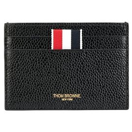 Thom Browne Double Card Wallet Black