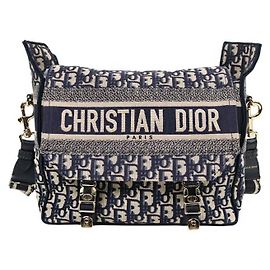 Dior Borsa a Spalla Media Oblique Camp Multicolore