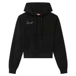 Kenzo Haut à capuche court Star Tiger Noir