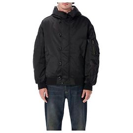 Isabel Marant Quilted Satin Short Coat Black