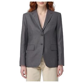 Thom Browne Klassische Twill-Sportjacke Braun