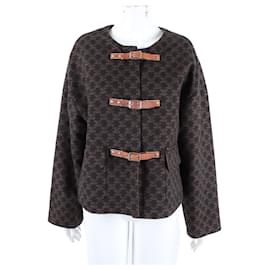 Céline Triomphe Jacket Brown
