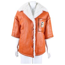 Prada Mustang Jacke Orange