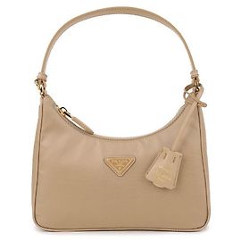 Prada Mini Sac Re-Nylon Réédité Marron