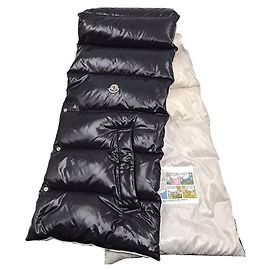 Moncler Cachecol acolchoado Preto