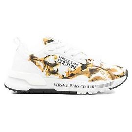 Versace Tênis Dinâmicos Barrocos Branco
