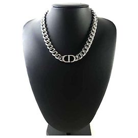 Dior Colar de corrente CD Preto
