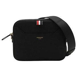 Thom Browne Soft Pebble Grain Small Camera Bag Black