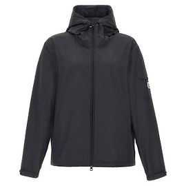 Moncler Giacca a vento con cappuccio Sassiere Nero