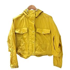 Moncler Windbreaker Jacket Yellow