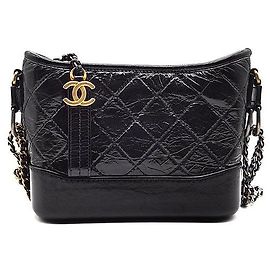 Chanel Gabrielle Hobo Bag Small Black