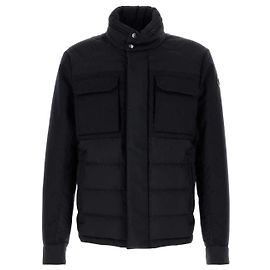 Moncler Vallanta Short Down Jacket Black
