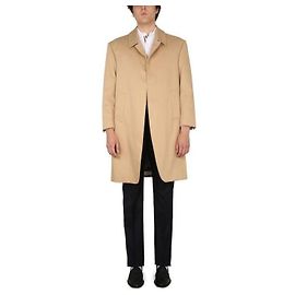 Thom Browne Macintosh Overcoat Orange