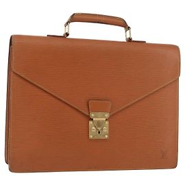 LOUIS VUITTON Serviette Conseiller Epi Briefcase Zipangu M54428 Auth BA12244 Autre