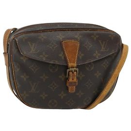 LOUIS VUITTON Bolsa de Ombro Monogram Jeune Fille MM M51226 LV Auth BA12321 Monograma