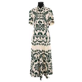 Sandro Beige Viscose Dress Beige