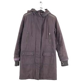 Zadig & Voltaire Abrigo duffle gris Gris