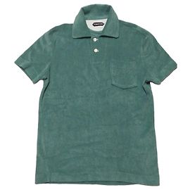 Polo Tom Ford em algodão verde Verde