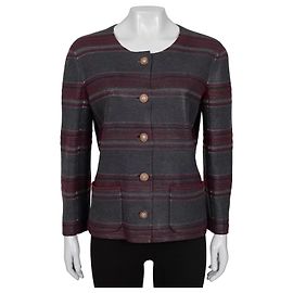 NWOT Chanel Dallas Cashmere Collarless Jacket - FR46/3XL pre-owned Other