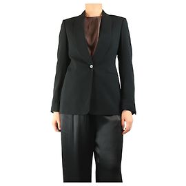 Joseph Black fitted blazer - size UK 10 Black