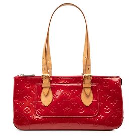 Louis Vuitton Avenue Rosewood Monogram Vernis Rouge Rouge