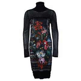 Robe imprimée florale Roberto Cavalli Multicolore