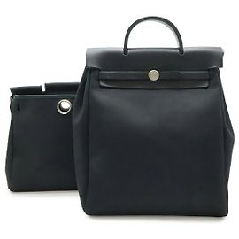 Hermès Ado PM 2WAY Rucksack Schwarz Schwarz