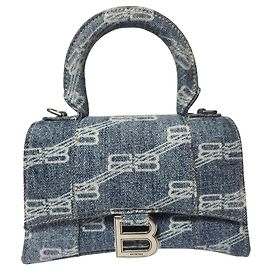Balenciaga clessidra xs Blu chiaro