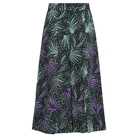 Dries Van Noten Spring 2016 Runway Skirt Look 38 Embroidered Sequins Green Purple