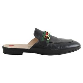 Gucci Mocassini in pelle nera Nero