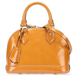 Louis Vuitton Monogram Vernis Alma BB Marron