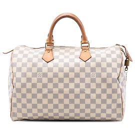 Louis Vuitton Damier Azur Speedy 35 Branco