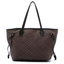 Louis Vuitton Monogram Idylle Neverfull MM Marrom