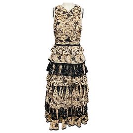 Vestido Ariah com estampa de plumeria multicolorido em marfim Ulla Johnson Multicor