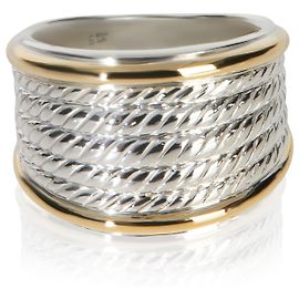 Anillo de cable de 5 filas en oro amarillo y plata esterlina de David Yurman Otro